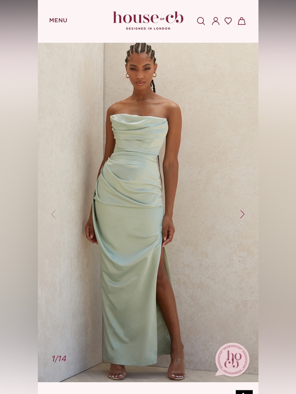 House of CB Adrienne • Sage